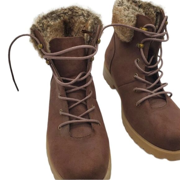 Cliffs By White Mountain Pearson Ankle Boot Women's Size 10 Brown - Picture 7 of 16